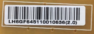 KIT DE TARJETAS PARA TV LG MAIN EBT64533102 / EAX67187104 / 78EBT000-0080 / RU7845A0U7 / FUENTE EAY64511001 / EAX67189001 / LGP6560DJ-17U1 / T-CON 6871L-5069A / 6870C-0685A / PANEL NC600DGE / MODELO 60UJ6300-UA.BUSYLOR / 60UJ6300-UA / 60UJ6300 - Imagen 5